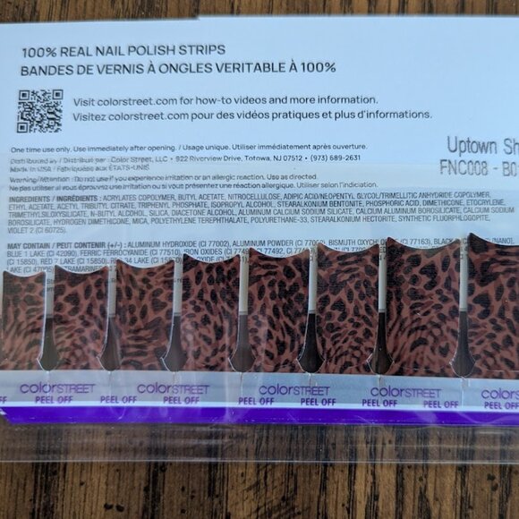 Color Street nail strips - Uptown Shell   2/$20 5/Free Ship - Picture 1 of 1